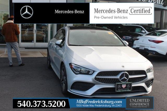 used 2021 Mercedes-Benz CLA 250 car, priced at $26,500