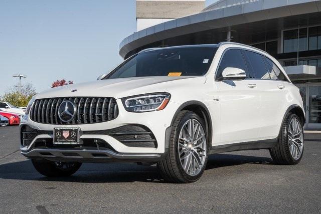 used 2021 Mercedes-Benz AMG GLC 43 car, priced at $43,250