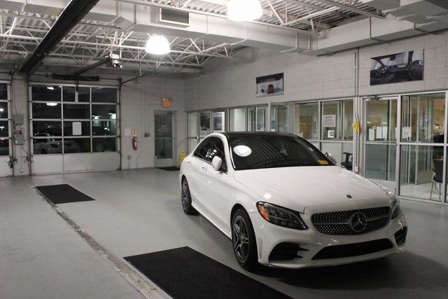 used 2021 Mercedes-Benz C-Class car, priced at $31,000