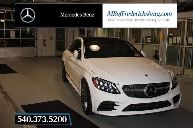 used 2021 Mercedes-Benz C-Class car, priced at $31,000