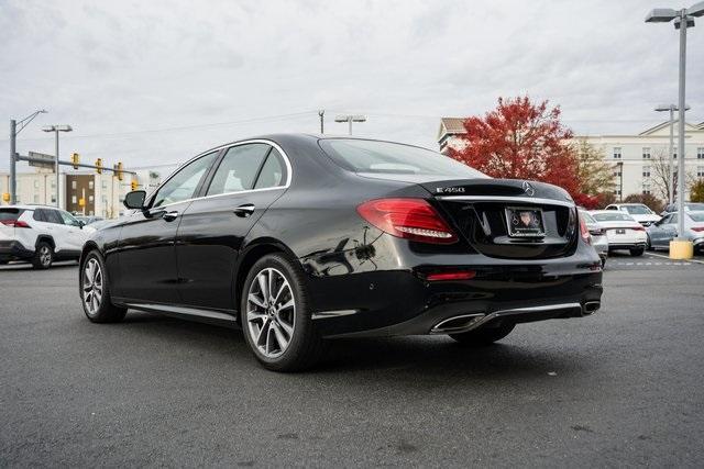 used 2020 Mercedes-Benz E-Class car, priced at $36,000