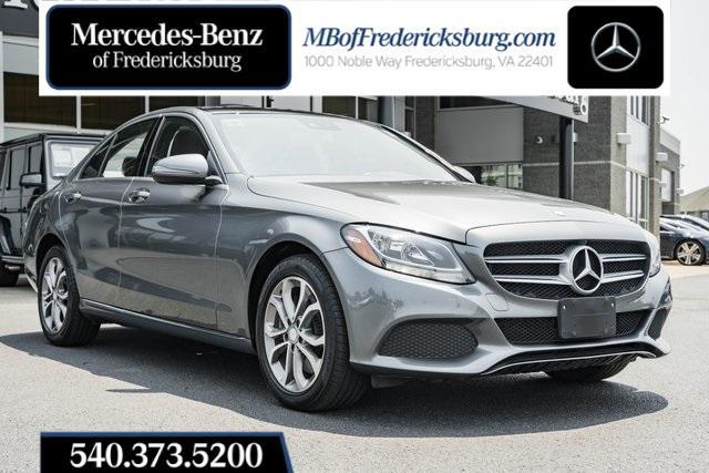 used 2017 Mercedes-Benz C-Class car, priced at $27,000