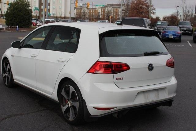 used 2016 Volkswagen Golf GTI car, priced at $17,500