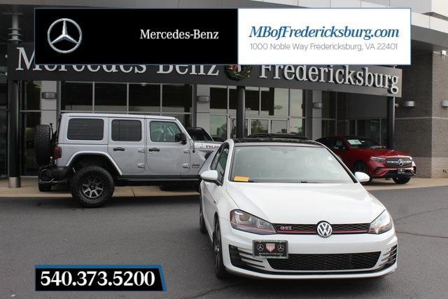 used 2016 Volkswagen Golf GTI car, priced at $17,500