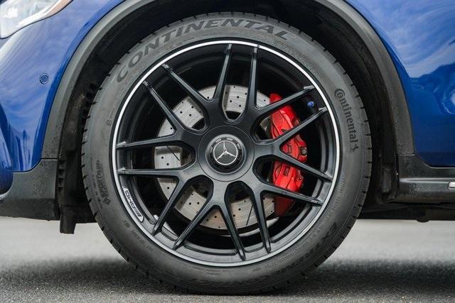used 2021 Mercedes-Benz AMG GLC 63 car, priced at $50,500