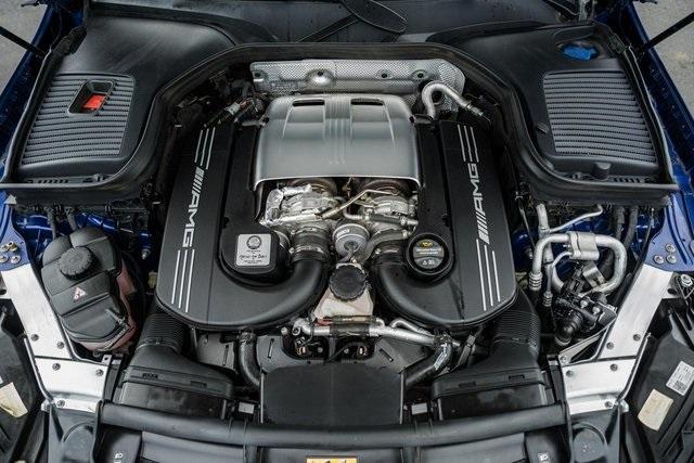 used 2021 Mercedes-Benz AMG GLC 63 car, priced at $50,500