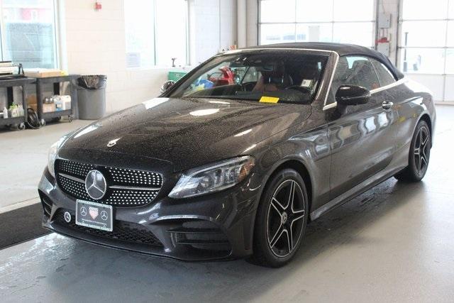 used 2022 Mercedes-Benz C-Class car, priced at $40,750