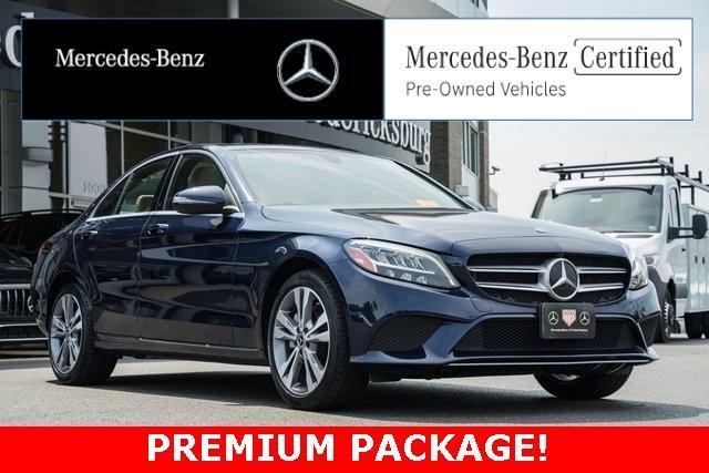 used 2021 Mercedes-Benz C-Class car, priced at $31,000