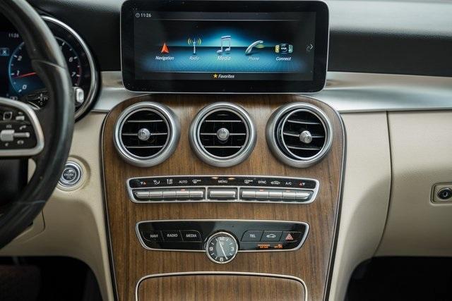 used 2021 Mercedes-Benz C-Class car, priced at $31,000
