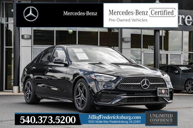 used 2024 Mercedes-Benz C-Class car, priced at $45,500