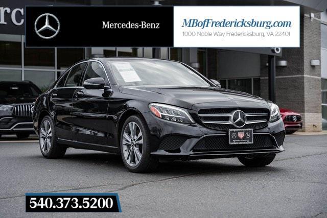 used 2021 Mercedes-Benz C-Class car, priced at $26,000