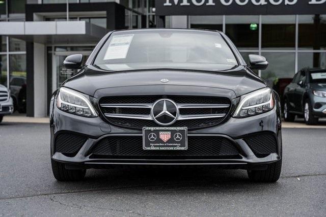 used 2021 Mercedes-Benz C-Class car, priced at $26,000