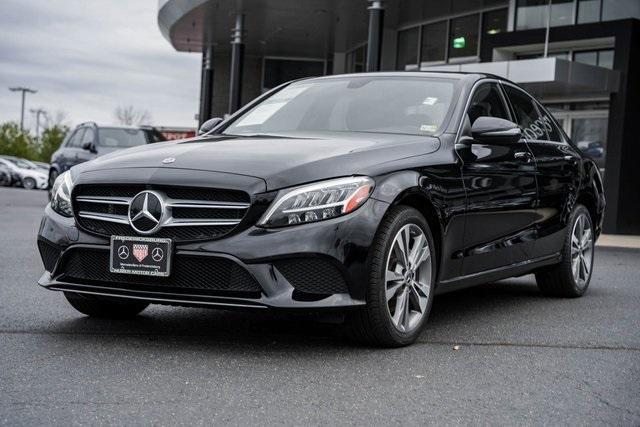 used 2021 Mercedes-Benz C-Class car, priced at $26,000