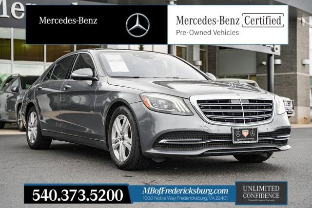 used 2020 Mercedes-Benz S-Class car, priced at $51,000