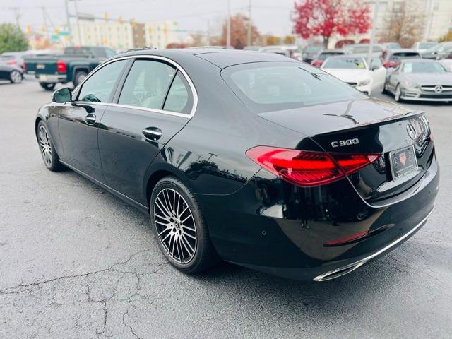 used 2023 Mercedes-Benz C-Class car, priced at $37,000