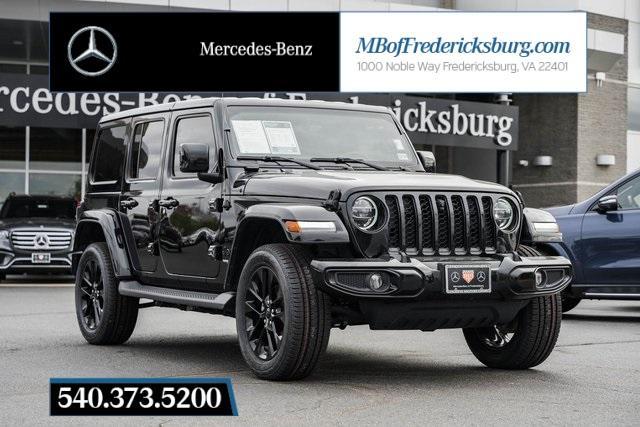 used 2021 Jeep Wrangler Unlimited car, priced at $34,000