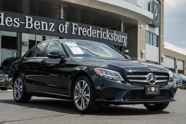 used 2021 Mercedes-Benz C-Class car, priced at $29,750
