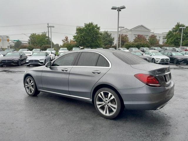 used 2021 Mercedes-Benz C-Class car, priced at $28,000