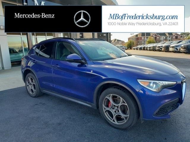 used 2022 Alfa Romeo Stelvio car, priced at $25,000