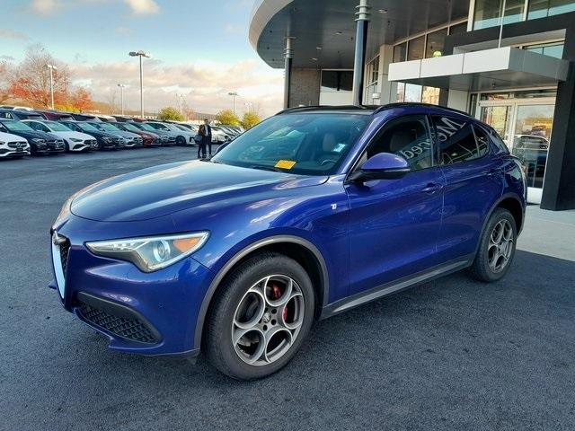 used 2022 Alfa Romeo Stelvio car, priced at $25,000