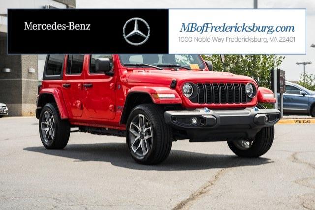 used 2024 Jeep Wrangler 4xe car, priced at $30,500