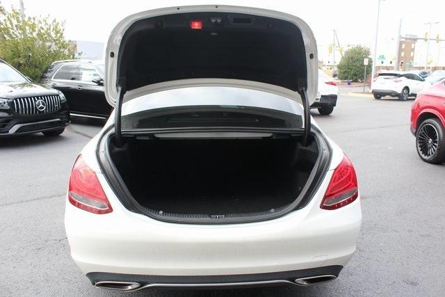 used 2018 Mercedes-Benz C-Class car, priced at $19,500