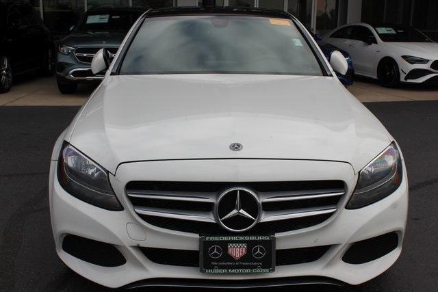 used 2018 Mercedes-Benz C-Class car, priced at $19,500