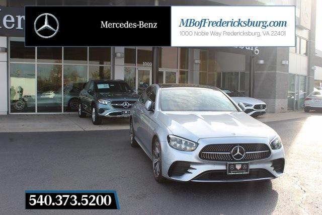 used 2021 Mercedes-Benz E-Class car, priced at $37,500