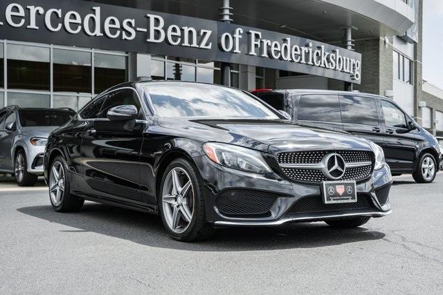 used 2017 Mercedes-Benz C-Class car, priced at $21,000