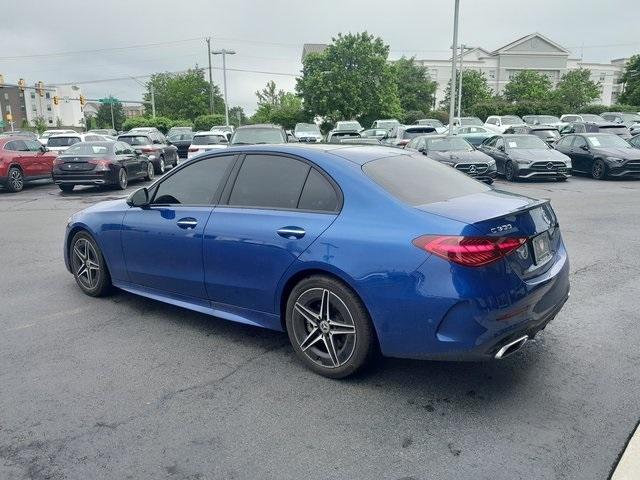 used 2024 Mercedes-Benz C-Class car, priced at $46,000