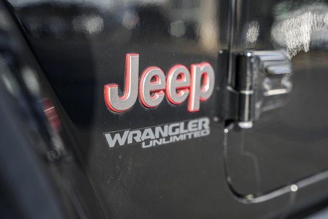 used 2020 Jeep Wrangler Unlimited car, priced at $33,000