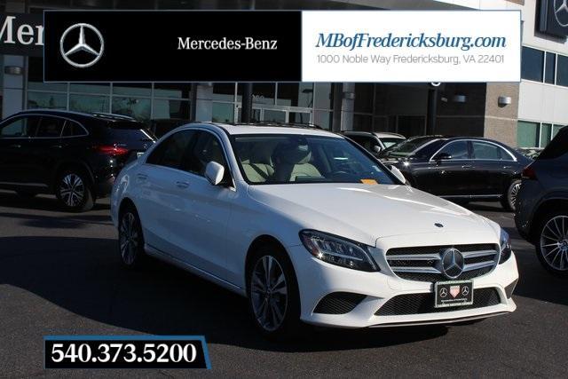 used 2021 Mercedes-Benz C-Class car, priced at $28,500