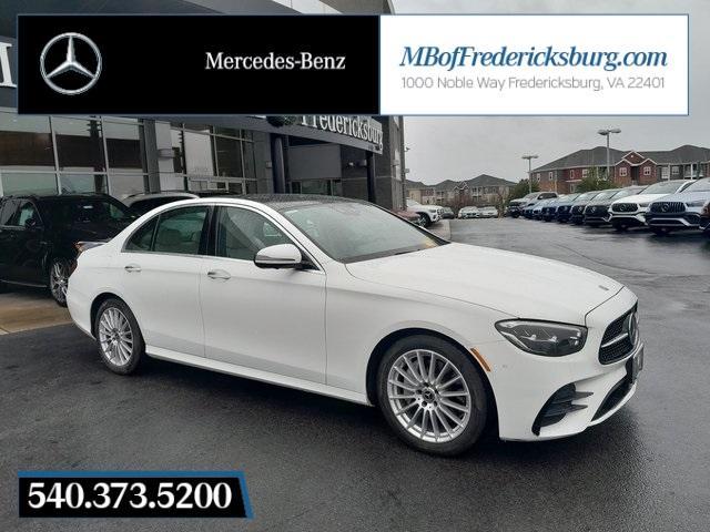 used 2021 Mercedes-Benz E-Class car, priced at $36,000