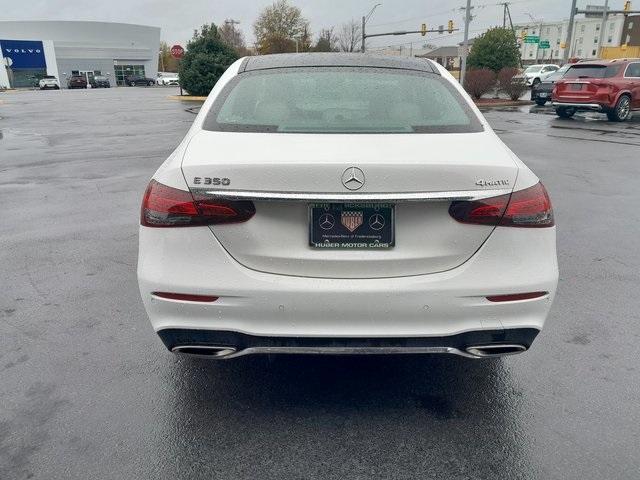 used 2021 Mercedes-Benz E-Class car, priced at $36,000