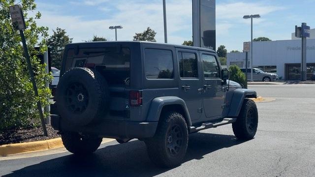 used 2015 Jeep Wrangler Unlimited car, priced at $15,000