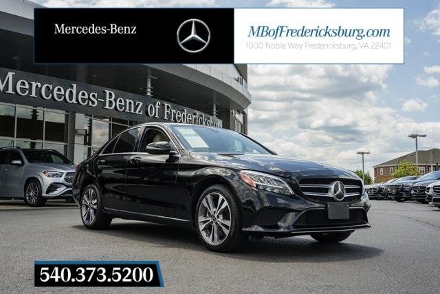 used 2021 Mercedes-Benz C-Class car, priced at $29,495