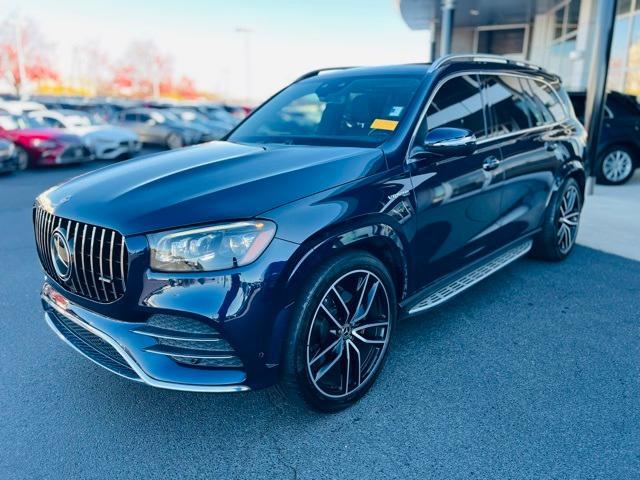 used 2021 Mercedes-Benz GLS 580 car, priced at $47,000