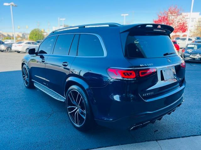 used 2021 Mercedes-Benz GLS 580 car, priced at $47,000