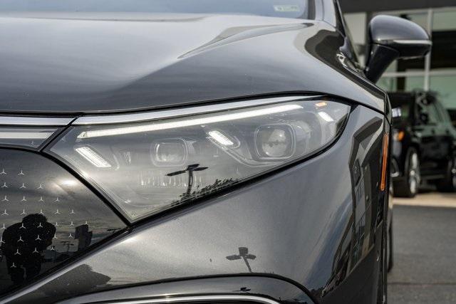used 2022 Mercedes-Benz EQS 580 car, priced at $51,000