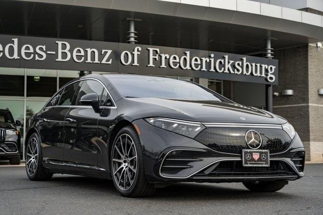 used 2022 Mercedes-Benz EQS 580 car, priced at $51,000