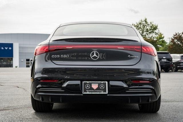 used 2022 Mercedes-Benz EQS 580 car, priced at $51,000