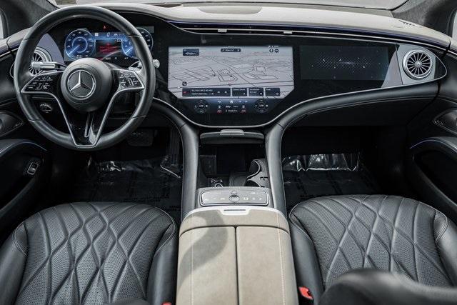 used 2022 Mercedes-Benz EQS 580 car, priced at $51,000