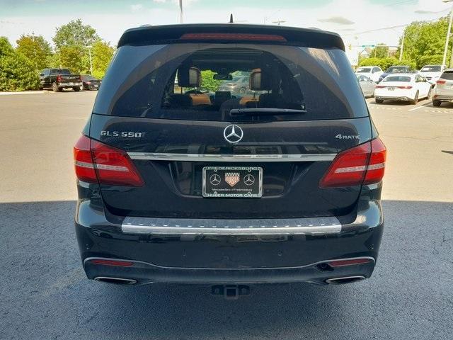 used 2018 Mercedes-Benz GLS 550 car, priced at $35,000