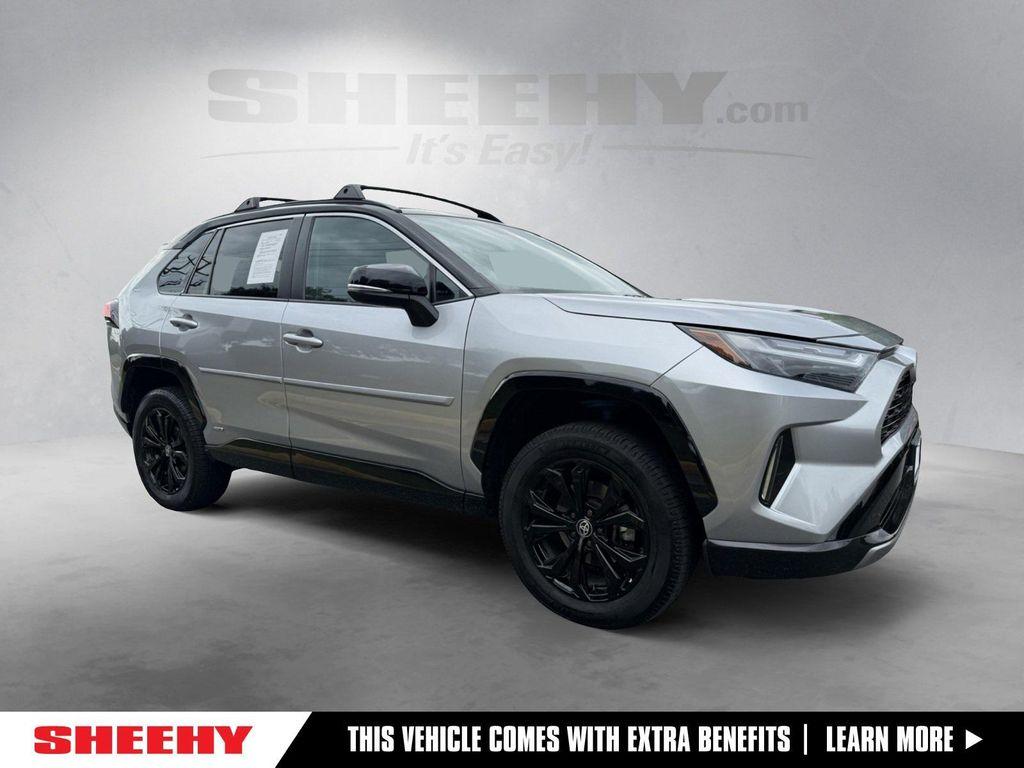 used 2022 Toyota RAV4 Hybrid car, priced at $25,650