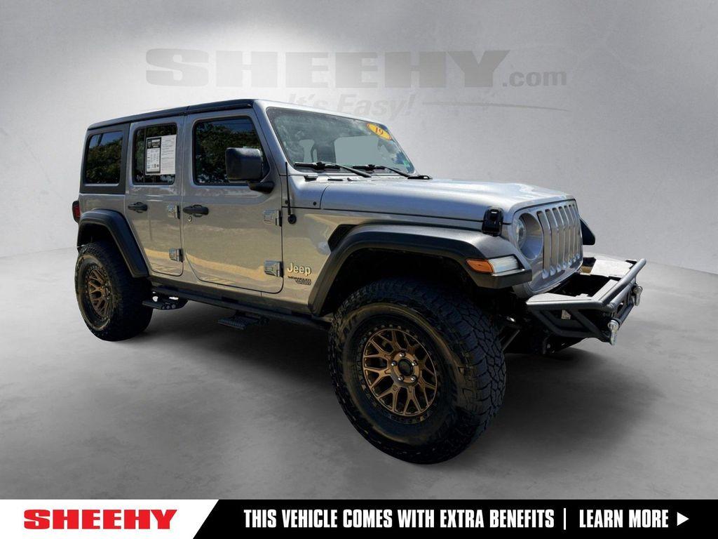used 2019 Jeep Wrangler Unlimited car, priced at $22,490