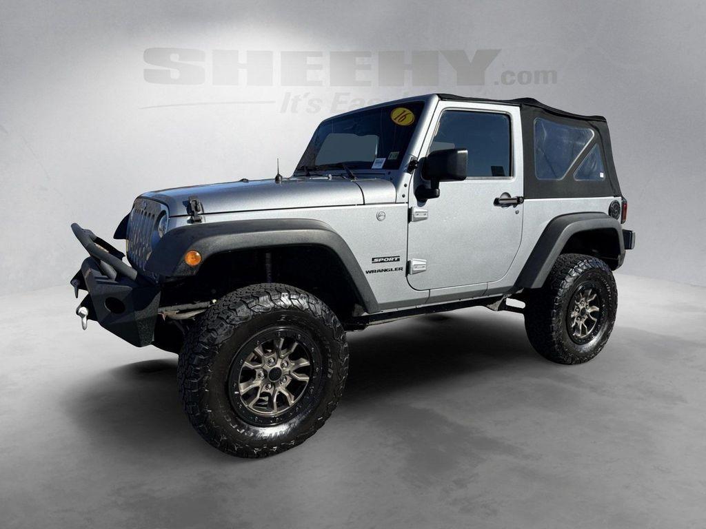 used 2016 Jeep Wrangler car, priced at $15,350