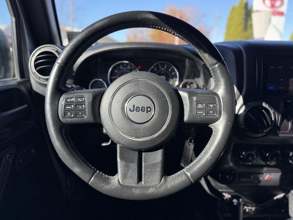 used 2016 Jeep Wrangler car, priced at $15,350