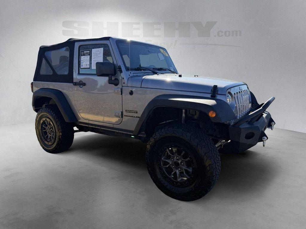 used 2016 Jeep Wrangler car, priced at $15,350