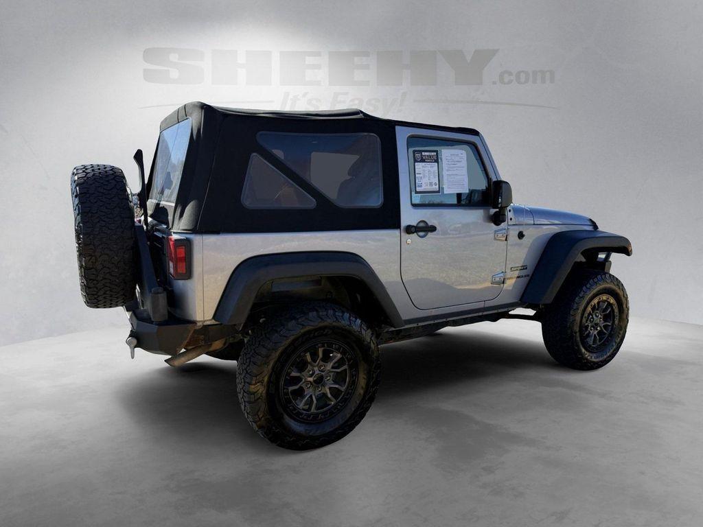 used 2016 Jeep Wrangler car, priced at $15,350