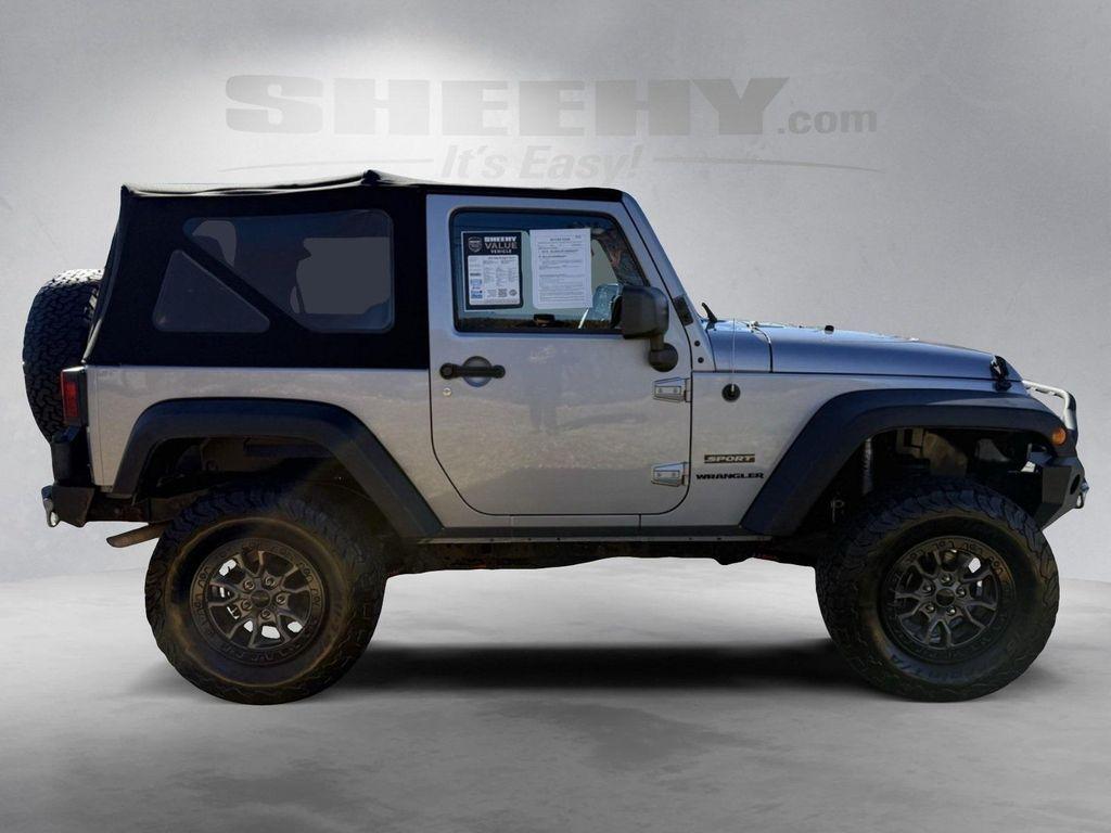 used 2016 Jeep Wrangler car, priced at $15,350